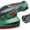 Bosch Groen EasySander 12 (2x Accu) Delta Schuurmachine | 12V 2,5 Ah Li-Ion | 2x Accu [0.603.976.90A] -Bosch Winkel Bosch EasySander 12 2x Accu 0.603.976.90A