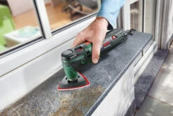 Bosch Groen PMF 250 CES Multitool Multitool | 250 Watt | Electronic | Koffer | +Toebehoren [0.603.102.100] -Bosch Winkel Bosch PMF 250 CES Multitool 0.603.102.100 ext 2