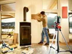 Bosch Groen UniversalLevel 3 Set Kruislijnlaser | 10 M | Rood | Zelfnivellerend | +Statief [0.603.663.901] -Bosch Winkel Bosch UniversalLevel 3 Set 0.603.663.901 ext 5