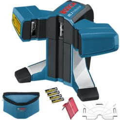 Bosch Professional GTL 3 Tegellaser | 3 Laserlijnen | 20 Meter Bereik [0.601.015.200]